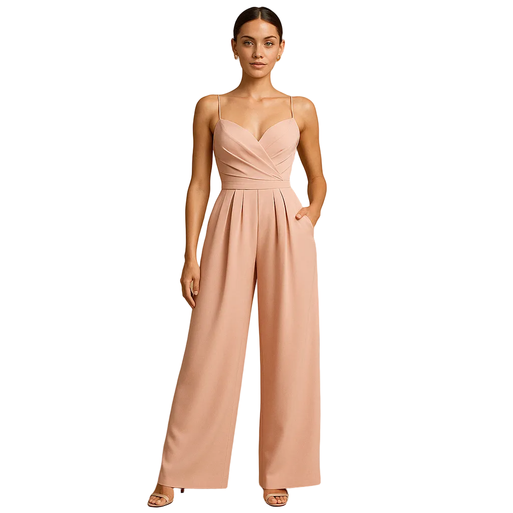 Solea | Women’s Adjustable Strap Summer Jumpsuit