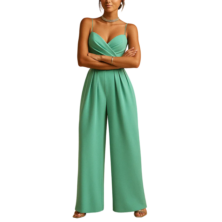 Solea | Women’s Adjustable Strap Summer Jumpsuit