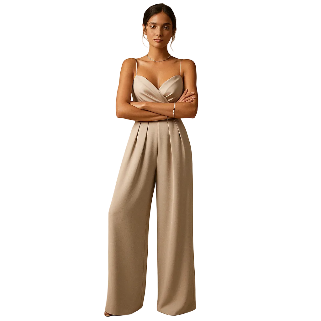 Solea | Women’s Adjustable Strap Summer Jumpsuit
