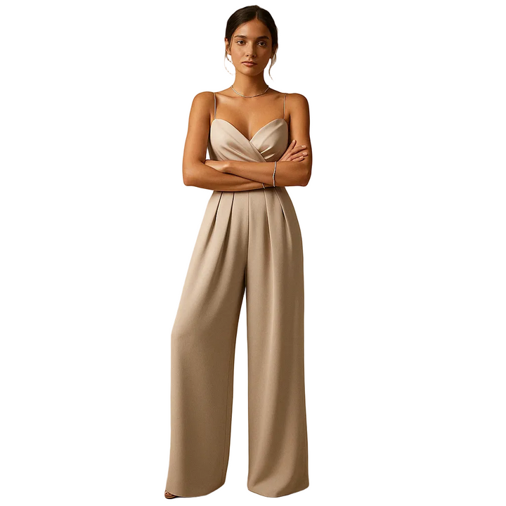 Solea | Women’s Adjustable Strap Summer Jumpsuit