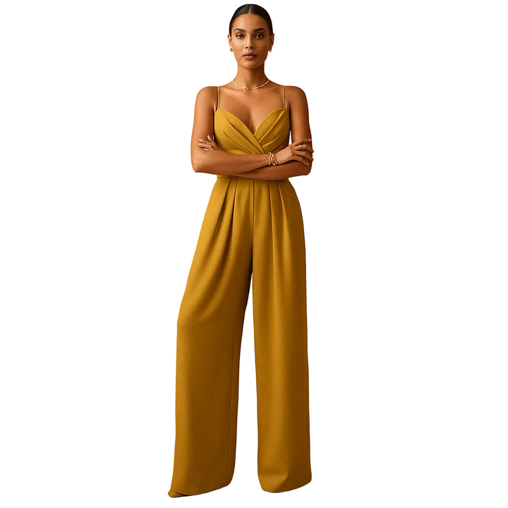 Solea | Women’s Adjustable Strap Summer Jumpsuit