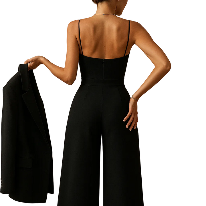 Solea | Women’s Adjustable Strap Summer Jumpsuit